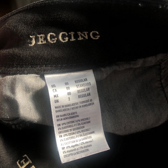 American Eagle minimal ripped black skinny jeans - Picture 4 of 4